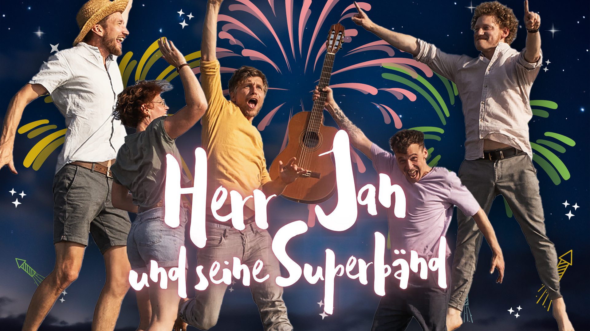 Silvester mit Herr Jan und seiner Superbänd